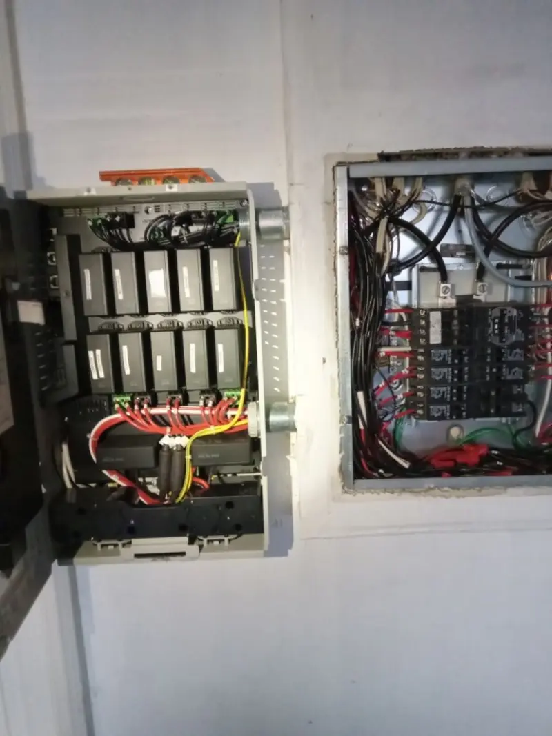 Electrical panel upgrade completed for Ring Doorbell Installation in Deming